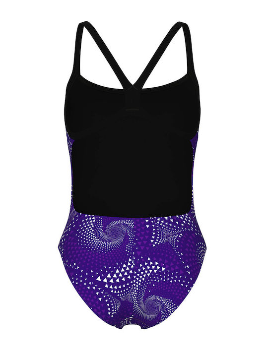 Challenge Back Αθλητικό Ολόσωμο Μαγιό Purple