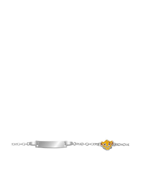 Disney Kids Bracelet Lion King From Silver