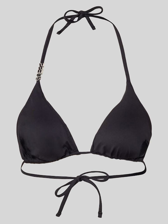 Bikini Τριγωνάκι με Ενίσχυση Black