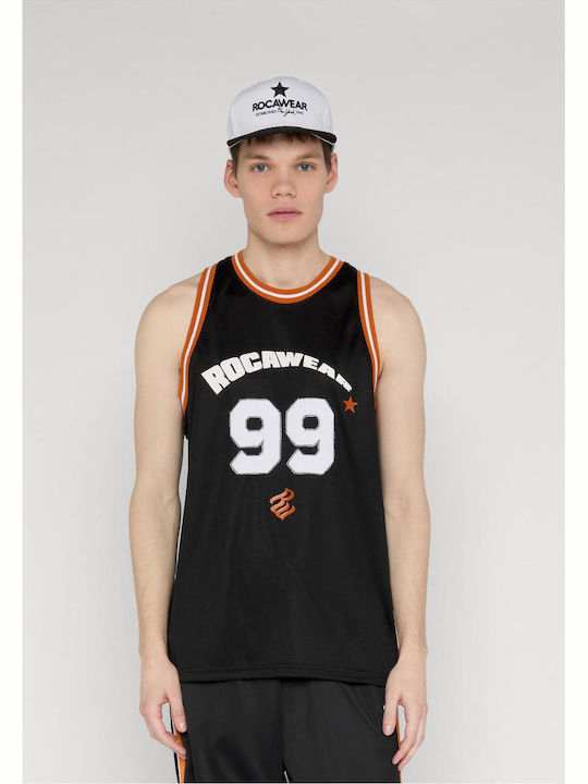 Rocawear Rocafella Șapcă Snapback Alb Strălucitor Negru Jet Unic