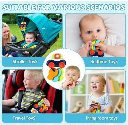 Lazarid Silicone Steering Wheel with Music and Sounds
