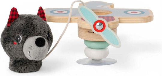 Lilliputiens Rotating Wooden Vehicle for 6+ Months