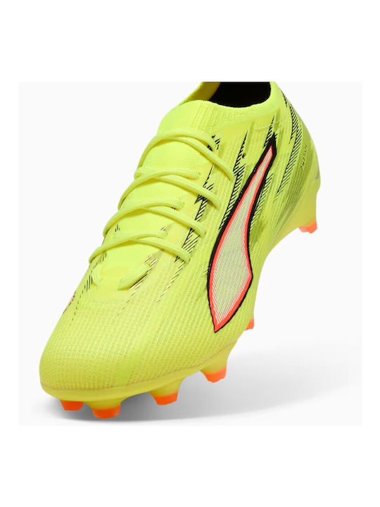 PUMA Ultra 6 Pro Футболни Обувки с Бутони FG/AG Жълти