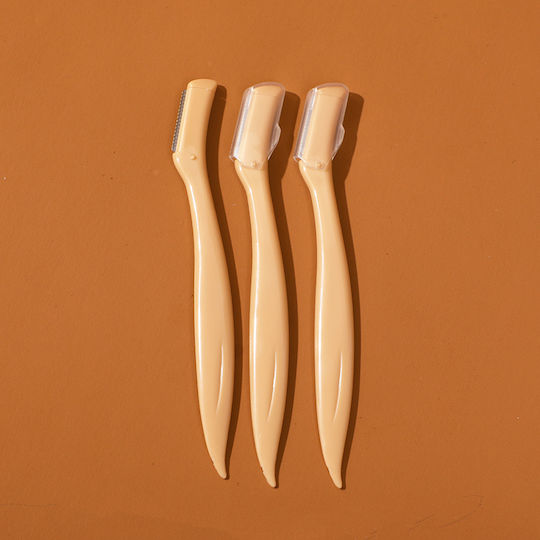 Teddy Island Eyebrow Trimmer Straight Handle Series 3 Pieces