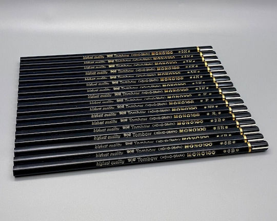 Tombow Wooden Pencils Mono 100 Highest Quality 12pcs 4901991000092 Nibs 9h