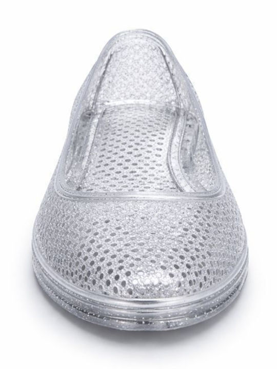 Mitsuko Sa67005w-sil Παπούτσι Θαλάσσης Μπαλαρίνα Glitter Ασημί