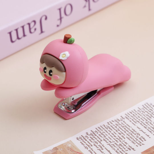 Yoyoso Heftgerät Apple Plush – 200 Büroklammern inklusive