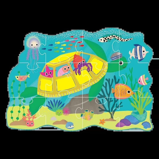 Kinderpuzzle 12 Teile Floss & Rock