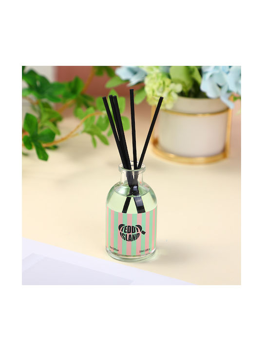 Teddy Island Αρωματικό Χώρου Sticks – Gardenia Whisper 50ml