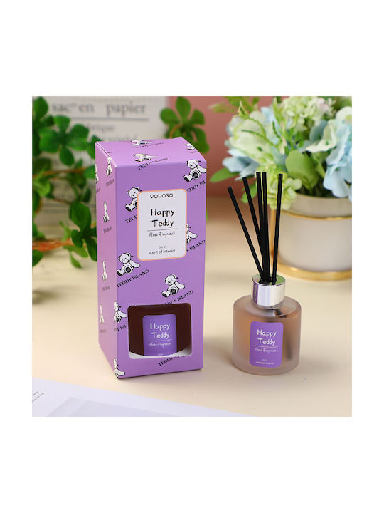 Teddy Island Αρωματικό Χώρου Sticks – Woody Fragrance 50ml