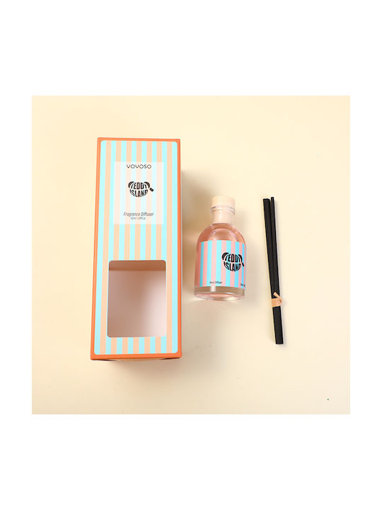 Teddy Island Αρωματικό Χώρου Sticks – Sunset Tulip 50ml