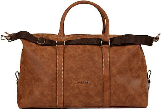 Ari Gorgio Beige Sack Voyage Made of Artificial Leather