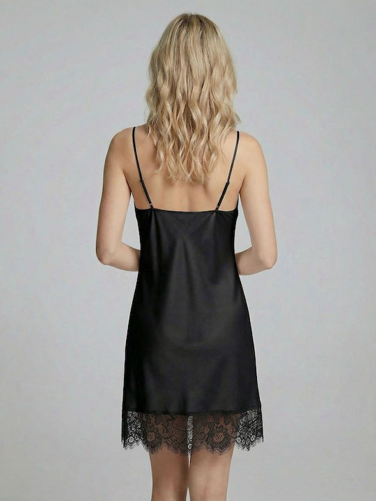 Milena by Paris Sexy Bodysuit with Black Lace 002537-Black