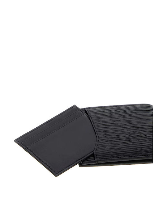 Кожен Мъжки Портфейл Черен Billfold