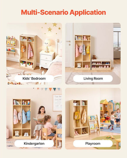 Vevor Vevor Kinder Spielzeugkiste aus Holz