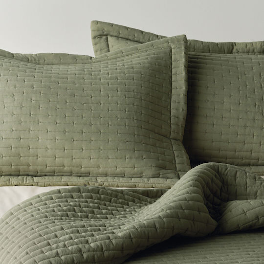 Kentia Mason Module King Size Verde Măsliniu 260x240cm 3 Bucăți Kentia Mason Module King Size Verde Măsliniu 260x240cm 3 Bucăți