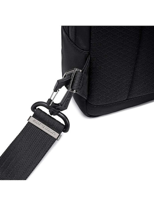 Herren Brusttasche Schwarze