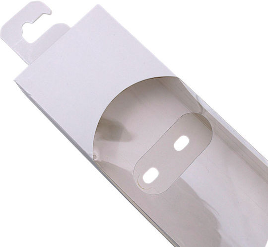 Window Paper Easter Candle Case White 2.8x39x6.3cm