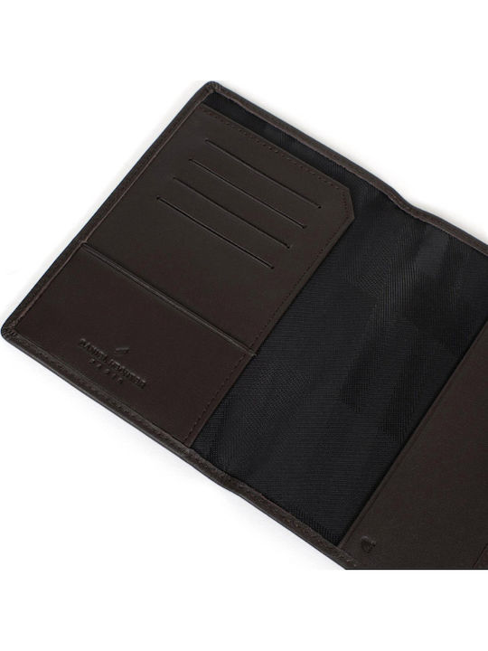 Portofel Bărbătesc de Călătorie din Piele cu RFID Maro