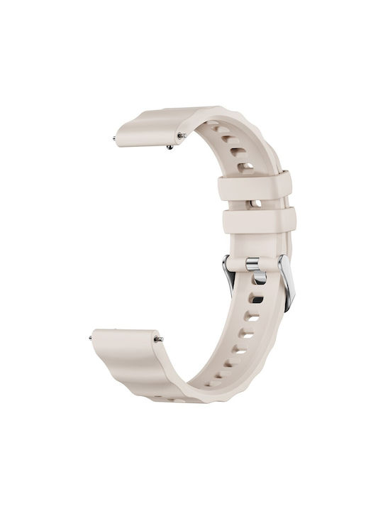 Curea Silicon Bej (Huawei Watch GT 6 41mm)