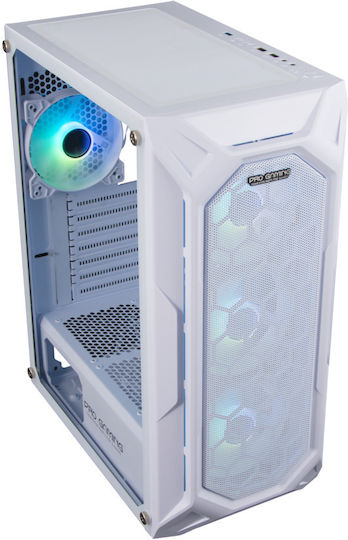 ProGaming Hive Desktop PC (i5-14600KF/32GB DDR4/1TB SSD/GeForce RTX 3050/Windows 11 Home) Alb Gheață