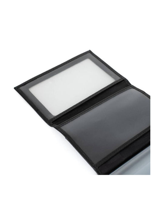 Δερμάτινο Ανδρικό Πορτοφόλι με RFID Μπλε