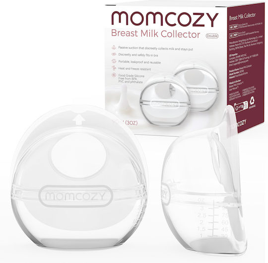 Momcozy Σακουλάκια Αποθήκευσης Μητρικού Γάλακτος 90ml 2τμχ