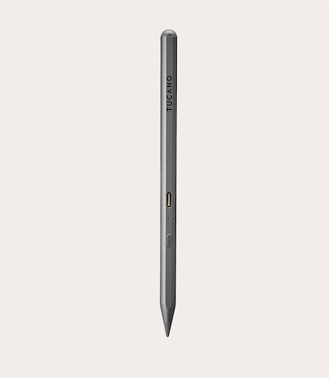 Tucano Pencil 3 Дигитална Докосвачна Писалка с Отхвърляне на Дланта за iPad в Сребрист Цвят