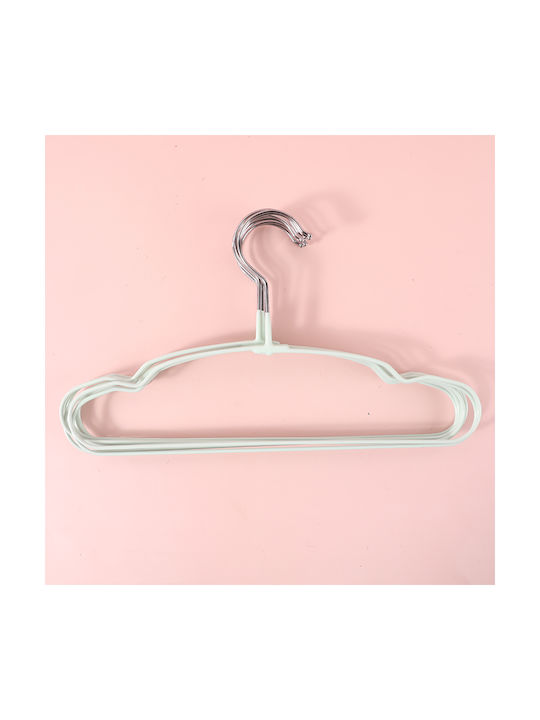 Kids Wall Hangers Multi Hook Metallic Green 8 Pieces