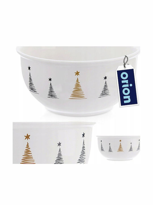 Orion Shallow Serving Plate from Porcelain White 13.5cm