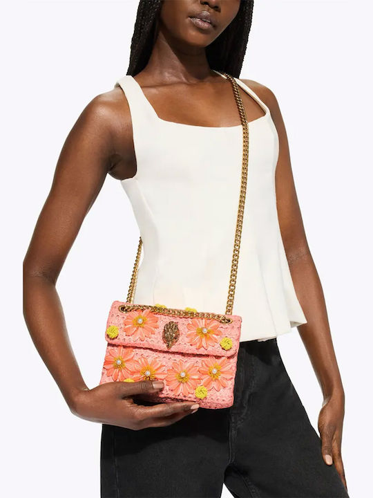 Kensington Straw Women's Shoulder Bag Orange