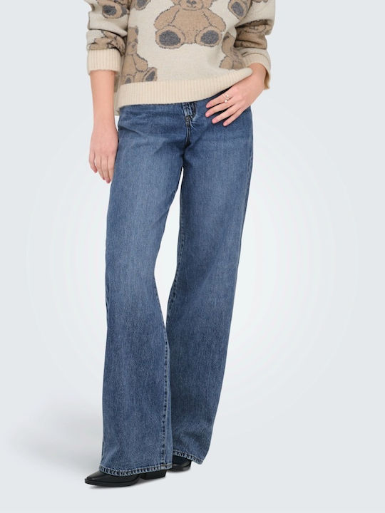 Women's Jean Pants in Wide Leg Style
