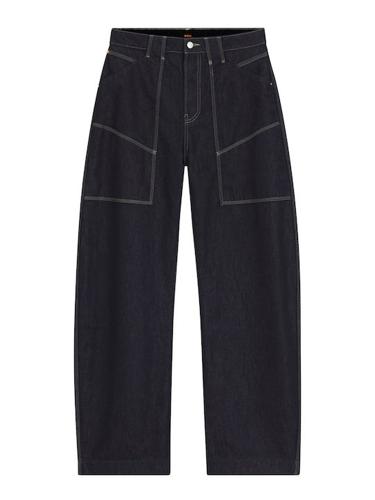 Γυναικείο Jean Παντελόνι σε Balloon Γραμμή Unwashed Denim