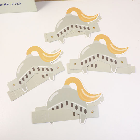 Paper Party Hat King 4 Pieces