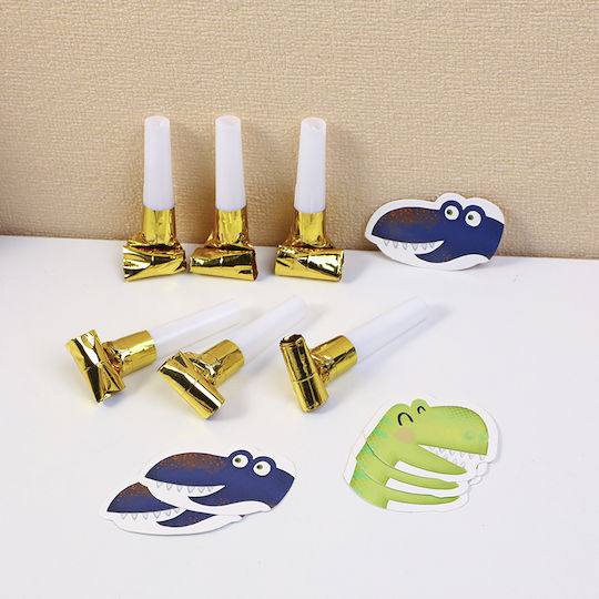 Whistles – Dinosaur 6 Pieces