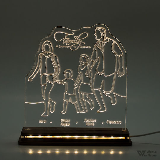 World of Wood Family Forever Two Childrens