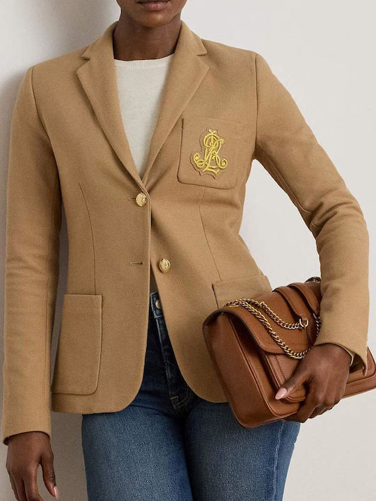 Ralph Lauren Women's Blazer Medium Beige