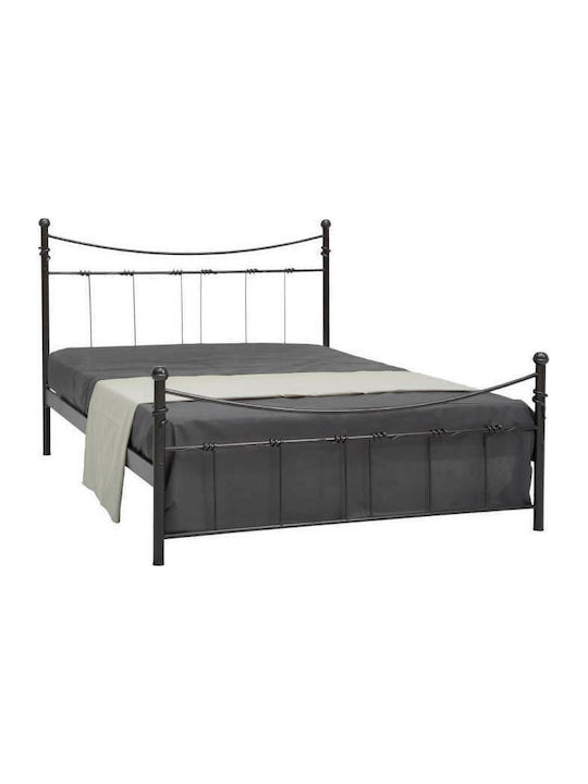 Stella Bed Double Metal Copper for Mattress 160x200cm