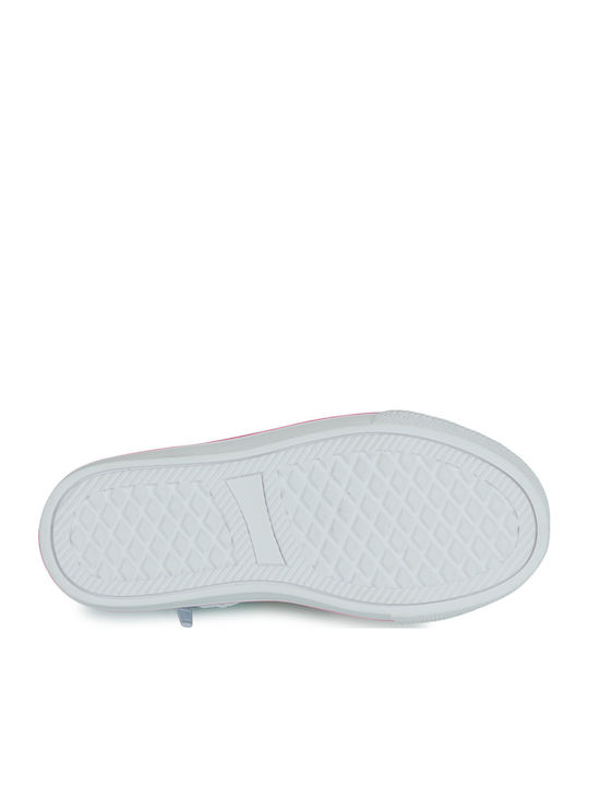 Mermaid Magic Athletic Kids Sneakers High White