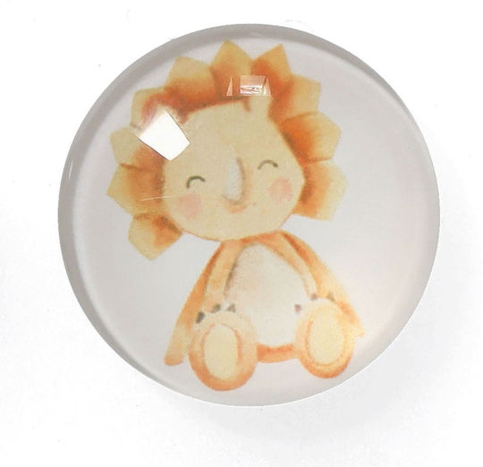 Decorative Magnets Set 4 Pieces Z-l Dinos 11247 Φ2.5x0.8