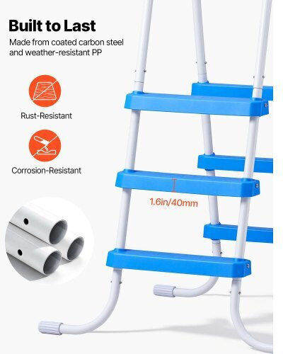 Vevor Silver Pool Ladder