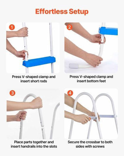 Vevor Silver Pool Ladder