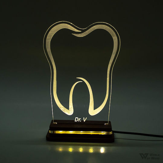 World of Wood Φωτιστικό Οδοντίατρος Δόντι LED