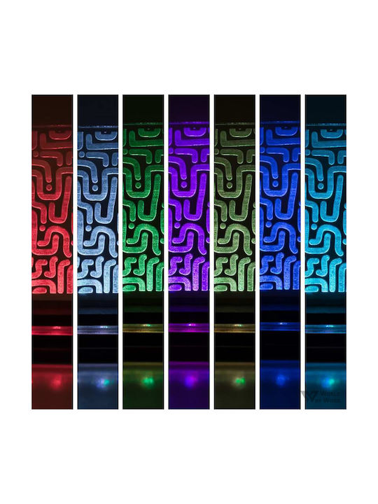 World of Wood Decorative Table Lamp Hug LED Warm White Love 12x22cm