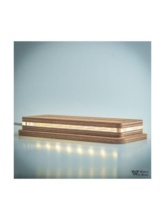 World of Wood Decorative Table Lamp P.a.s. Giannina LED 19x15cm