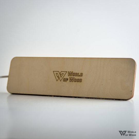 World of Wood Διακοσμητικό Φωτιστικό Stranger Things LED 18x15εκ.