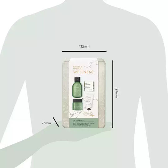 Baylis & Harding Lime & Basil Leaf Baylis & Harding Wellness Körperpflege-Set 4 Stück