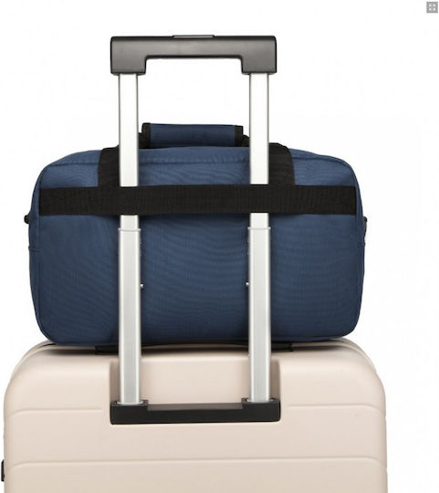 Miss Lulu Sak Voyage Navy Blue Fabric