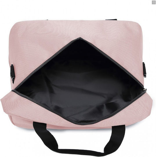 Miss Lulu Sac De Voiaj Roz Textil