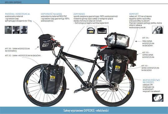 Sport Arsenal Expedice Rear Bicycle Rack Art 001